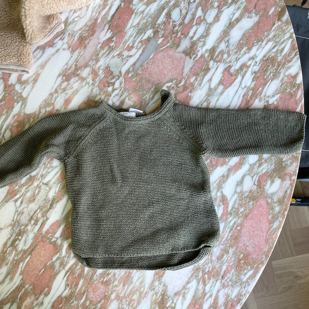 Baby boy zara knit sweater